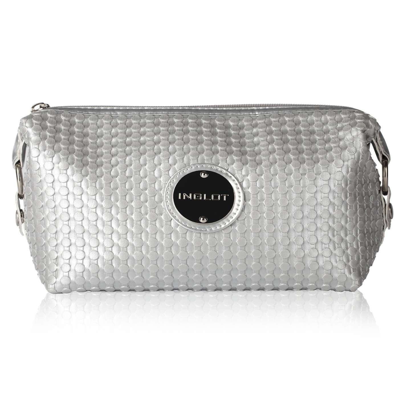 SILBERNE MAKE-UP TASCHE 
