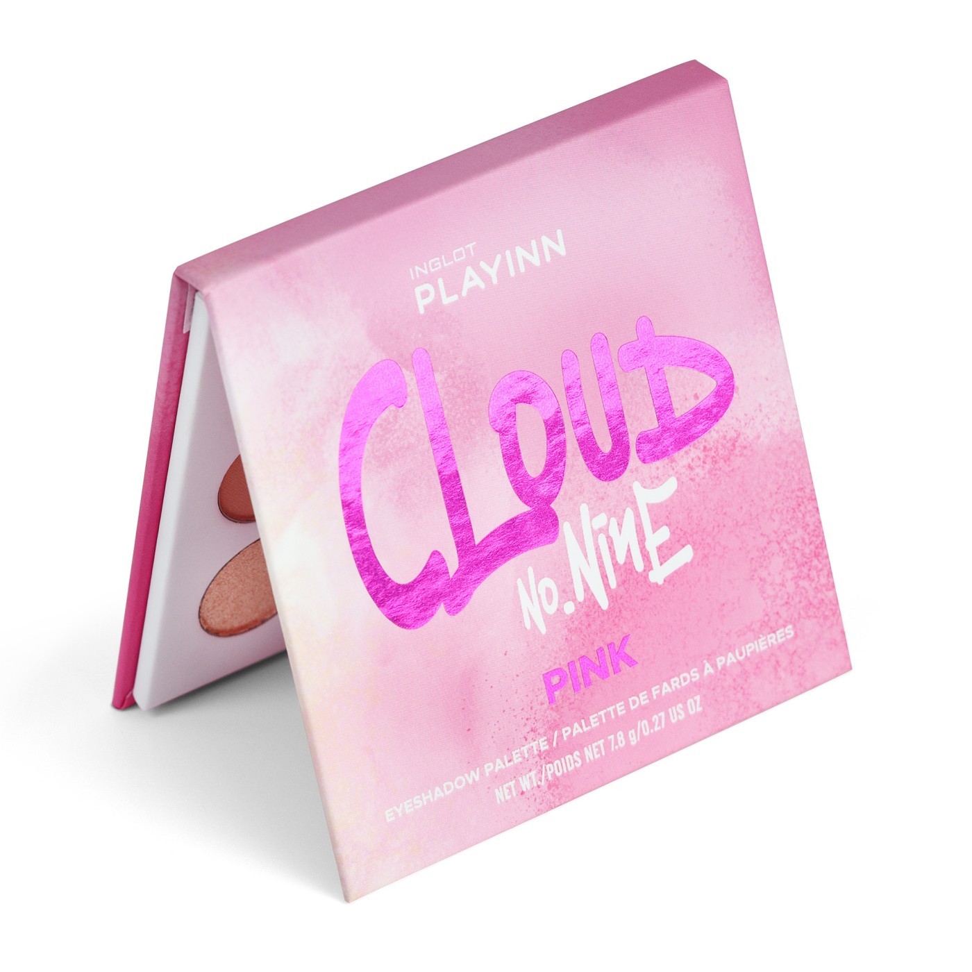 Faceți clic pentru a mări Paletă cu farduri INGLOT PLAYINN CLOUD NO. NINE PINK