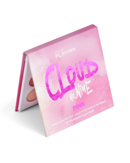 Paletă cu farduri INGLOT PLAYINN CLOUD NO. NINE PINK