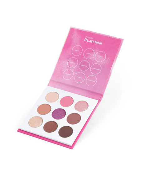 Paletă cu farduri INGLOT PLAYINN CLOUD NO. NINE PINK