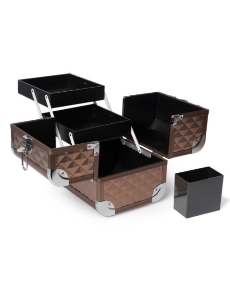 MAKEUP CASE KC-MB152M K107-4HY CAPPUCCINO
