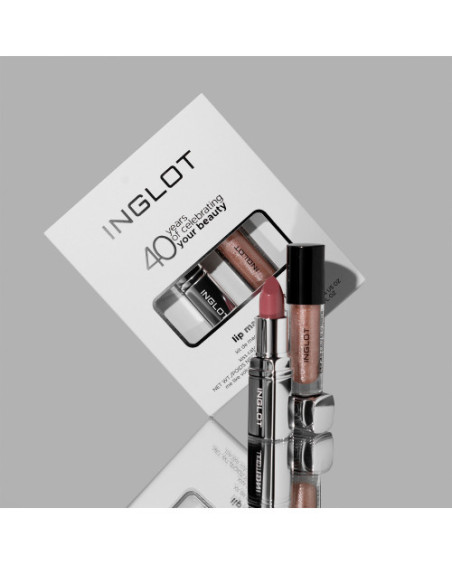 Set De Machiaj Pentru Buze - INGLOT 40 YEARS OF CELEBRATING YOUR BEAUTY