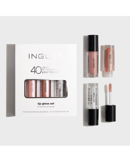 Set Luciu De Buze - INGLOT 40 YEARS OF CELEBRATING YOUR BEAUTY