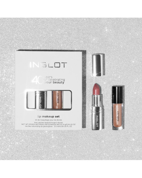 Set De Machiaj Pentru Buze - INGLOT 40 YEARS OF CELEBRATING YOUR BEAUTY