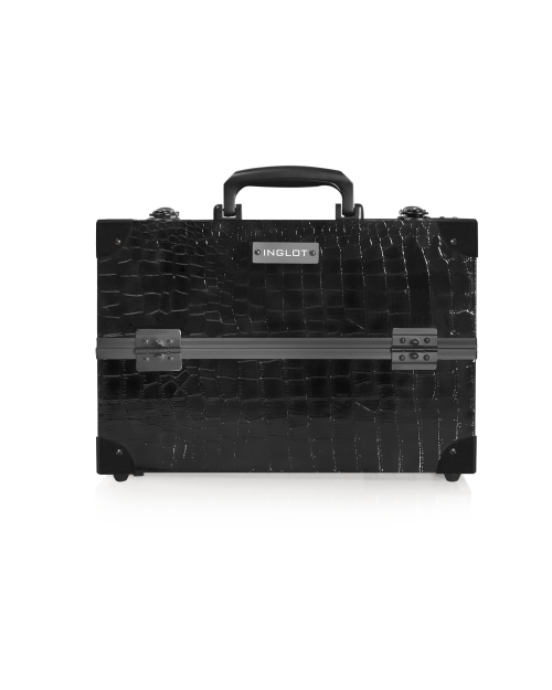 INGLOT MAKE-UP KISTE LEDER MIT KROKOPRÄGUNG MITTELGROSS KC-PAC01