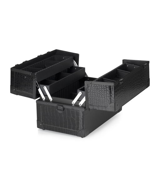 INGLOT MAKE-UP KISTE LEDER MIT KROKOPRÄGUNG MITTELGROSS KC-PAC01