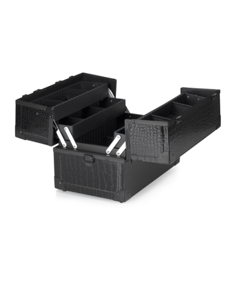 INGLOT MAKE-UP KISTE LEDER MIT KROKOPRÄGUNG MITTELGROSS KC-PAC01