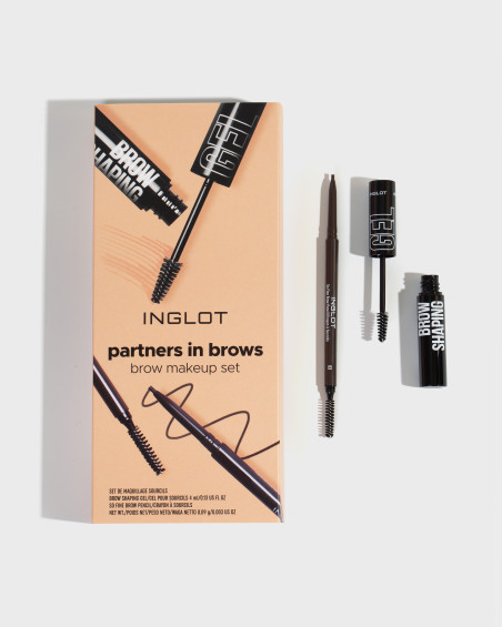 Set pentru sprâncene Partners in Brows Makeup Set