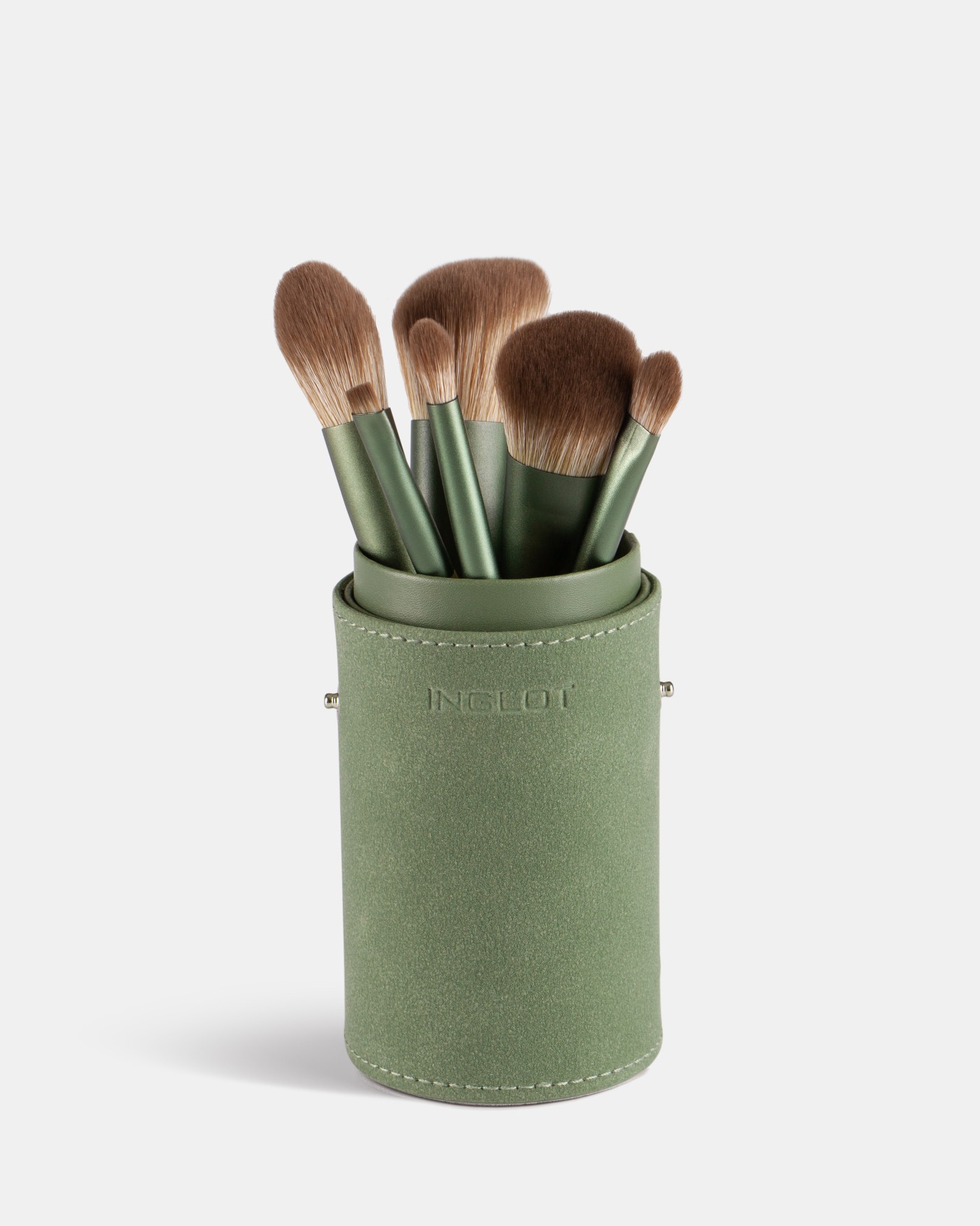 Set De Perii BRUSH TUBE MAKEUP SET (GREEN)