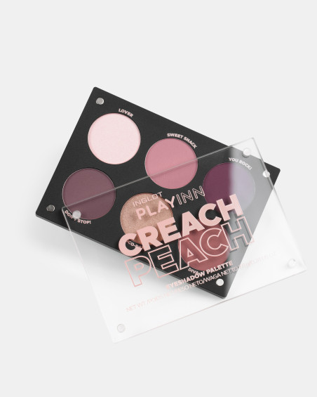 Paletă pentru machiaj INGLOT PLAYINN Creach Peach Eye Shadow Palette