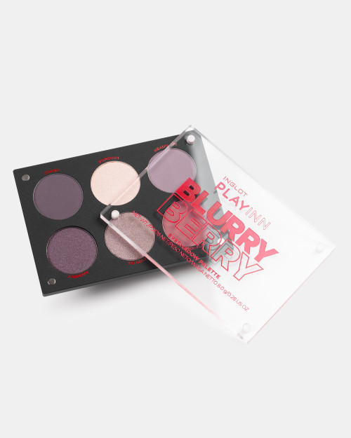 Paletă pentru machiaj INGLOT PLAYINN Blurry Berry Eye Shadow Palette