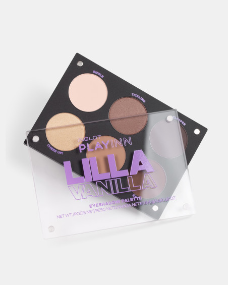 Paletă pentru machiaj INGLOT PLAYINN Lilla Vanilla Eye Shadow Palette