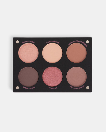 Paletă pentru machiaj INGLOT PLAYINN Fizzy Toffee Eyeshadow Palette