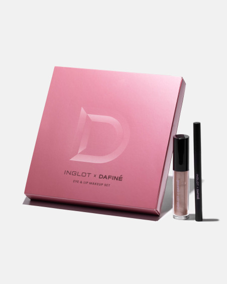 INGLOT X DAFINÉ Set pentru Machiajul Ochilor și Buzele