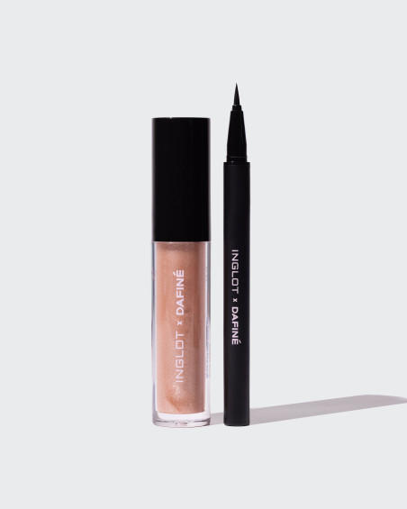 INGLOT X DAFINÉ Set pentru Machiajul Ochilor și Buzele