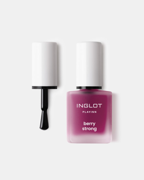 Tratament fortifiant pentru unghii INGLOT PLAYINN Berry Strong