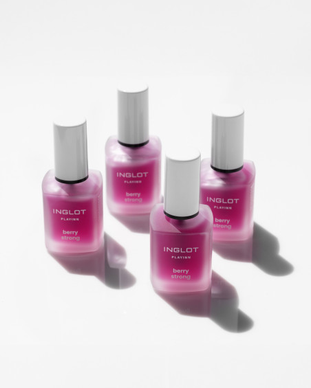 Tratament fortifiant pentru unghii INGLOT PLAYINN Berry Strong