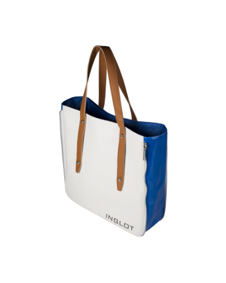 EINKAUFSTASCHE WEISS & BLAU