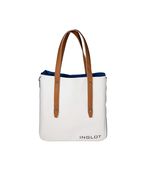 EINKAUFSTASCHE WEISS & BLAU