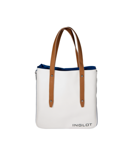 EINKAUFSTASCHE WEISS & BLAU