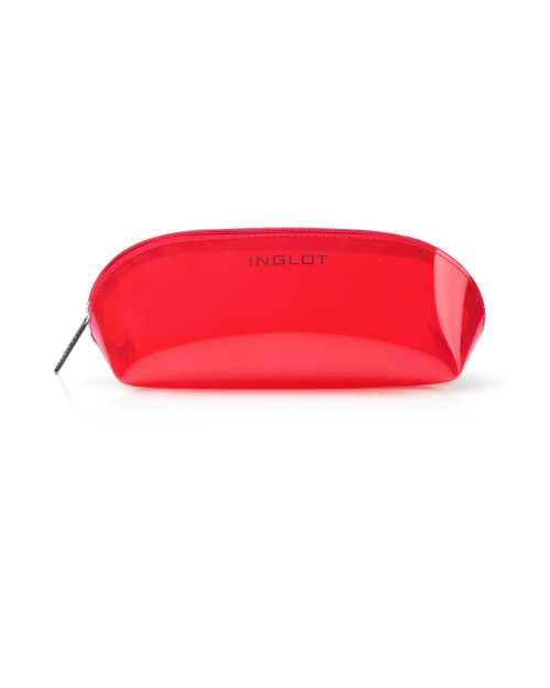  Kosmetiktasche Transparent Rot