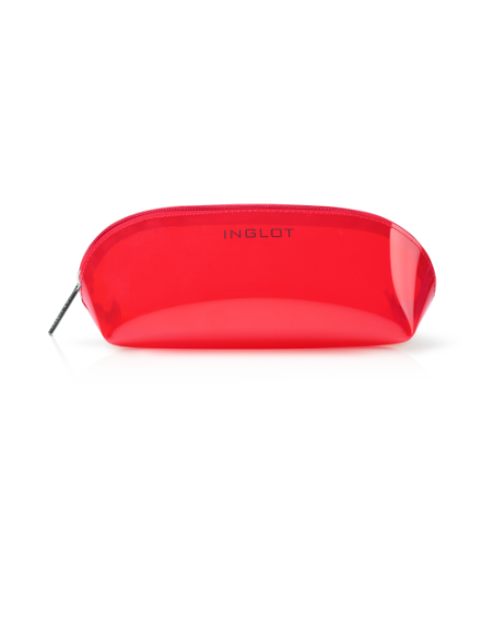  Kosmetiktasche Transparent Rot