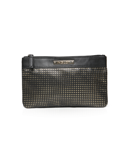 Kosmetiktasche Schwarz/Gold