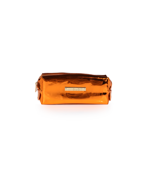 Kosmetiktasche Spiegeleffekt Orange