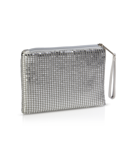 Make-up Tasche Silber