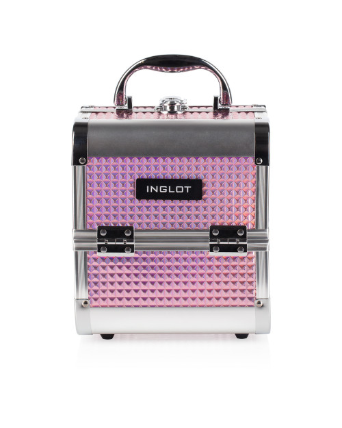 Kosmetikkoffer Ice Cube Mini Holographic Pink (MB152M K105-9H) Kosmetikkoffer Ice Cube Mini Holographic Pink (MB152M K105-9H)