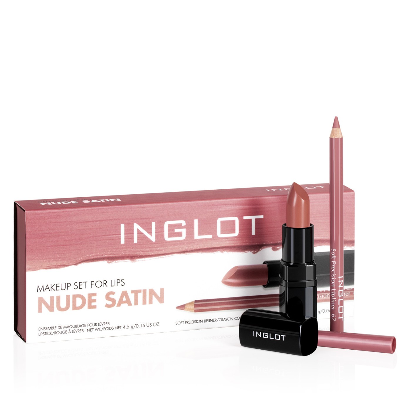 Lippen-Make-up Set NUDE SATIN