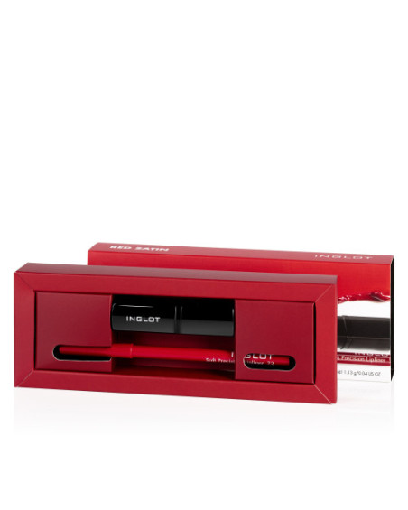 Lippen-Make-up Set RED SATIN