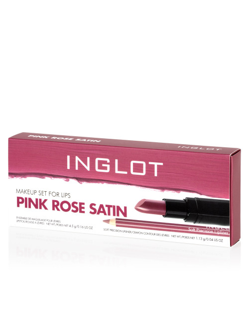 Lippen-Make-up Set PINK ROSE SATIN Lippen-Make-up Set PINK ROSE SATIN