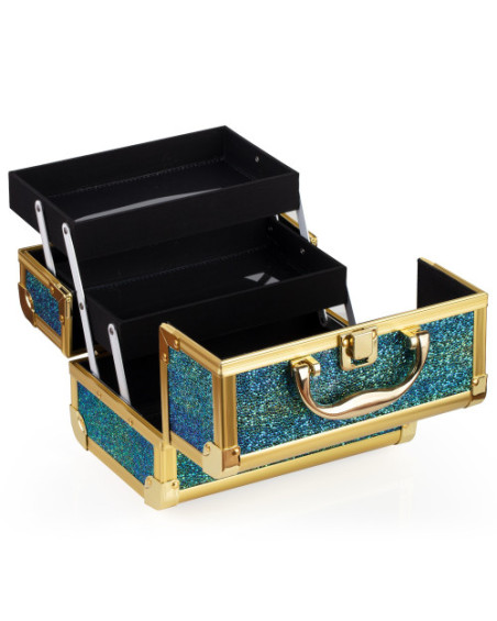 Kufer kosmetyczny DIAMOND GREEN (KC-096S)