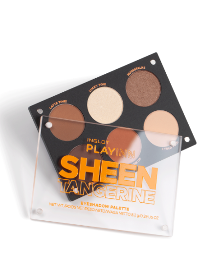 INGLOT PLAYINN Lidschattenpaletten Sheen Tangerine