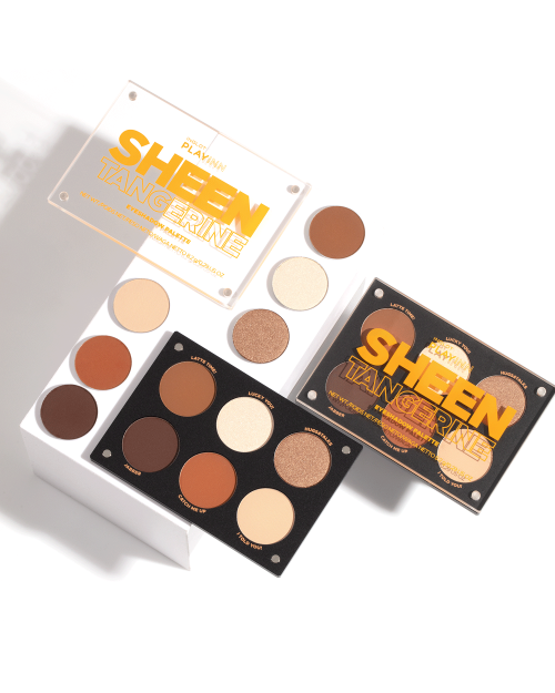 INGLOT PLAYINN Lidschattenpaletten Sheen Tangerine