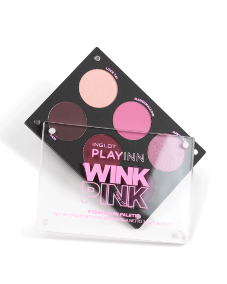 INGLOT PLAYINN Lidschattenpaletten Wink Pink